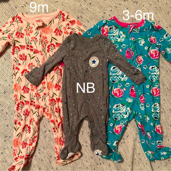 11 items-Bundle of baby girl clothes size NB - 12m. NEW or LIKE NEW condition - Picture 2 of 5